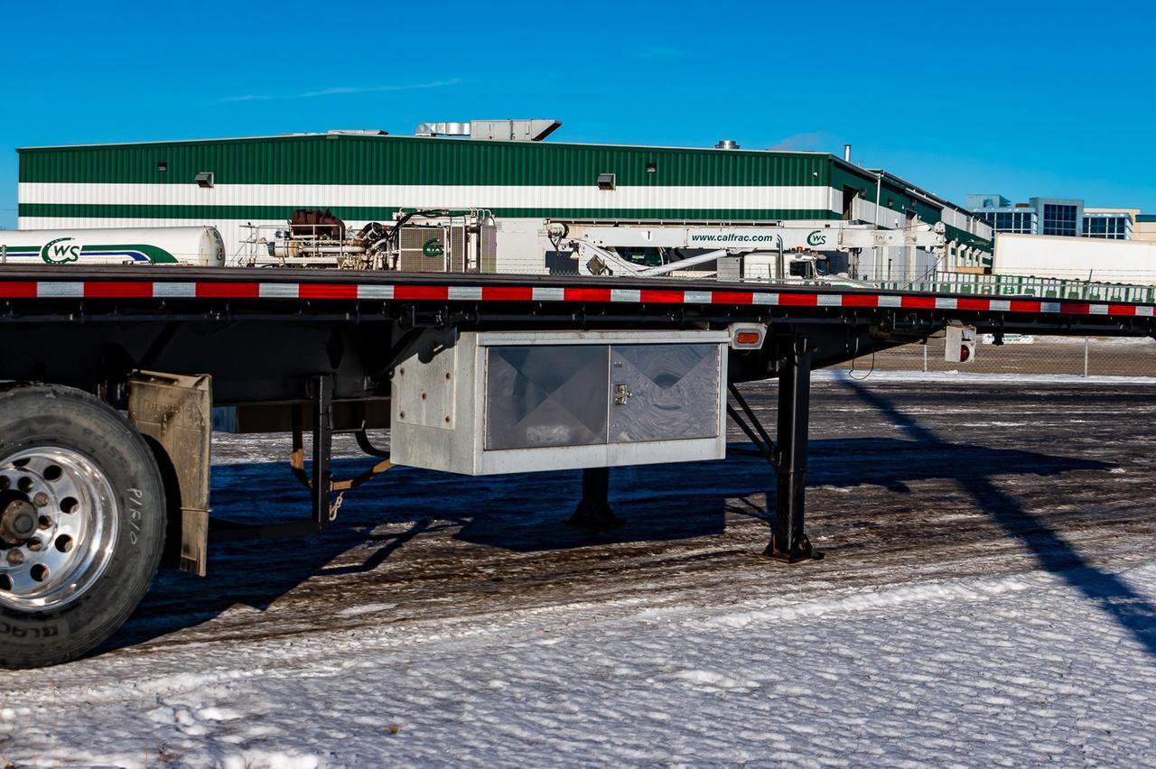2011 Lode King Super B Flatdeck Trailers Red Deer AB