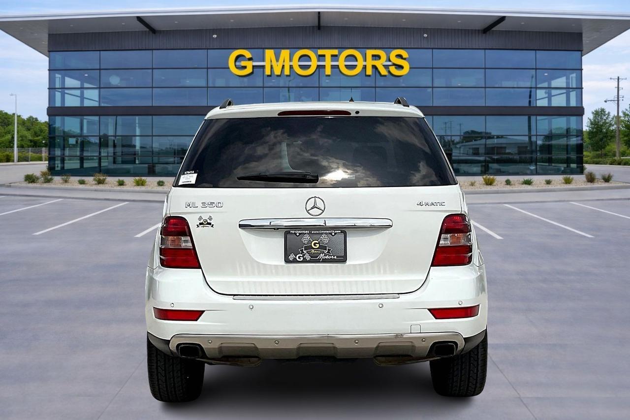 2011 MERCEDES-BENZ ML 350 4MATIC Houston TX