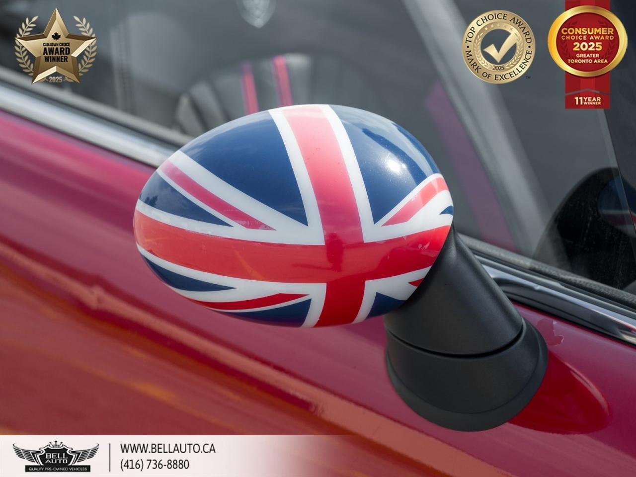 2011 MINI Cooper Convertible MANUAL | POWER SOFT TOP CONVERTIBLE | CRUISE CONTROL | 4 PASSENGER SEATS | UK FLAG DETAILS Toronto ON