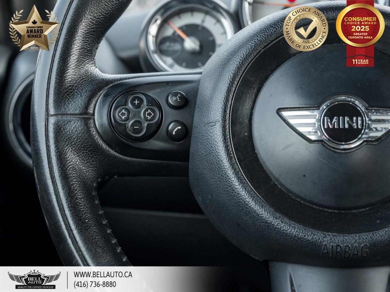 2011 MINI Cooper Convertible MANUAL | POWER SOFT TOP CONVERTIBLE | CRUISE CONTROL | 4 PASSENGER SEATS | UK FLAG DETAILS Toronto ON
