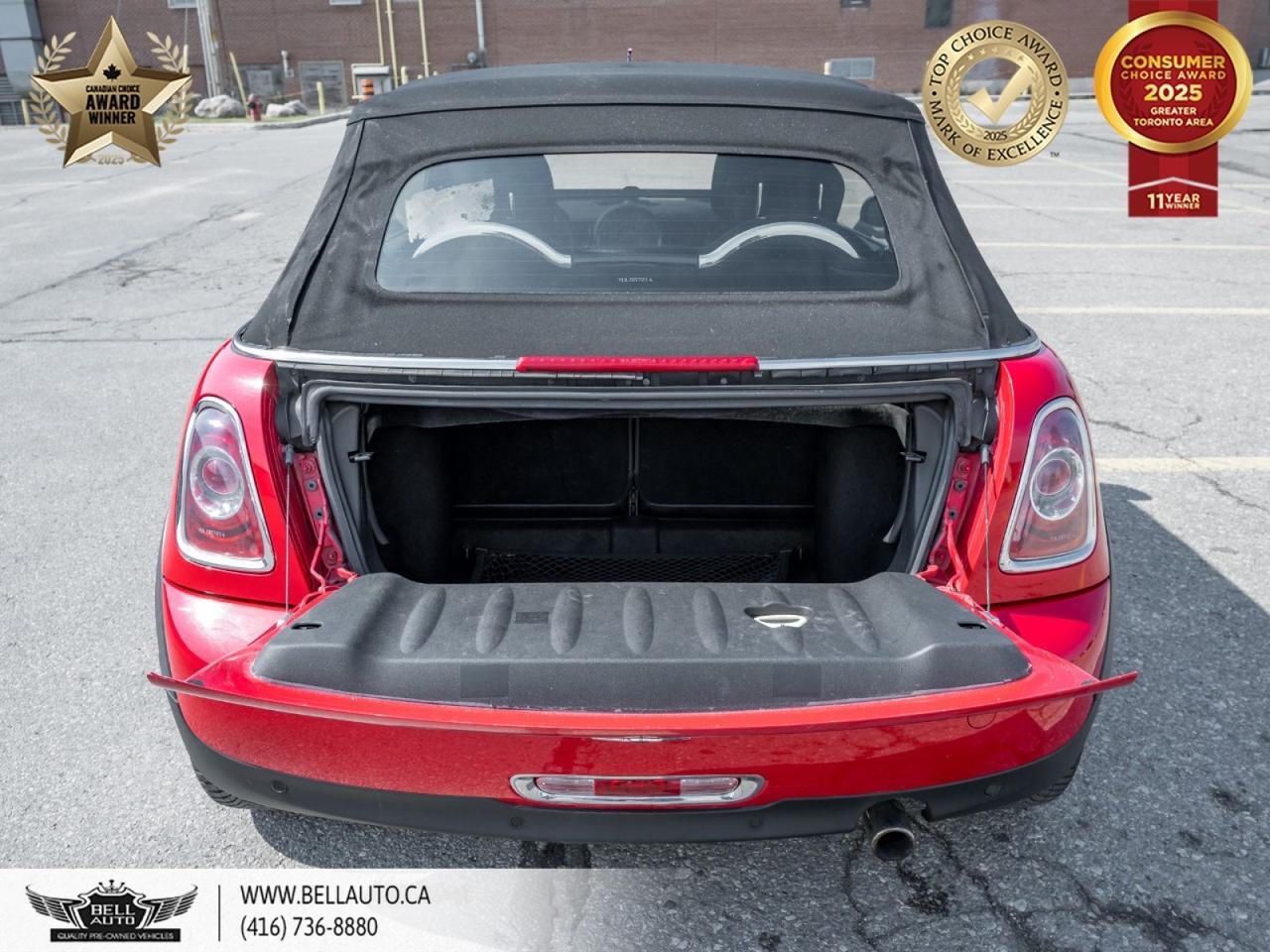 2011 MINI Cooper Convertible MANUAL | POWER SOFT TOP CONVERTIBLE | CRUISE CONTROL | 4 PASSENGER SEATS | UK FLAG DETAILS Toronto ON