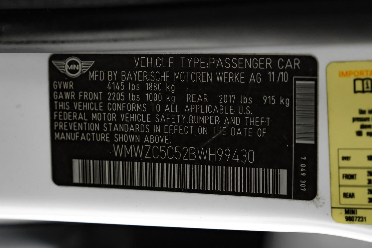 2011 MINI Countryman S AWD PANORAMA LEATHER HEATED SEATS PUSH BUTTON START BLUETOOTH Carrollton TX