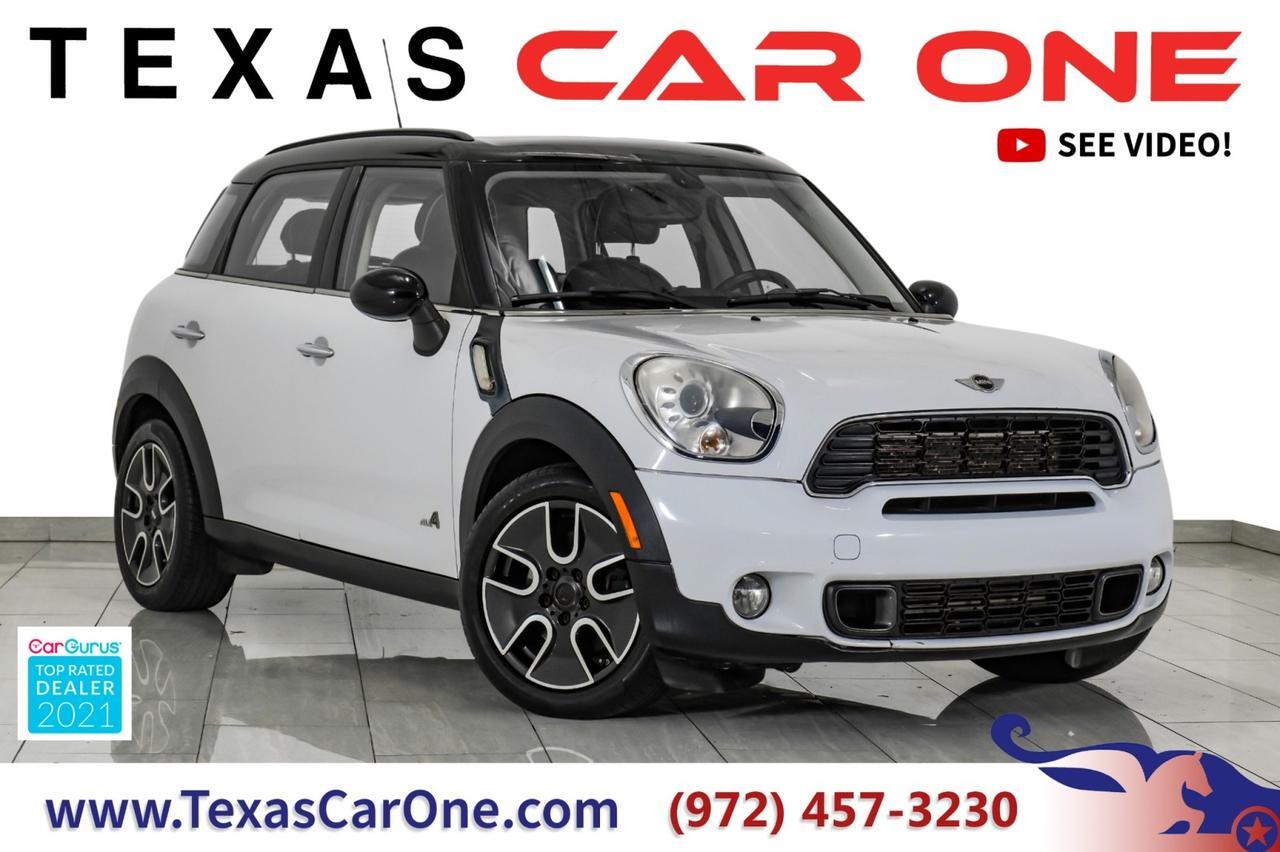 2011 MINI Countryman S AWD PANORAMA LEATHER HEATED SEATS PUSH BUTTON START BLUETOOTH