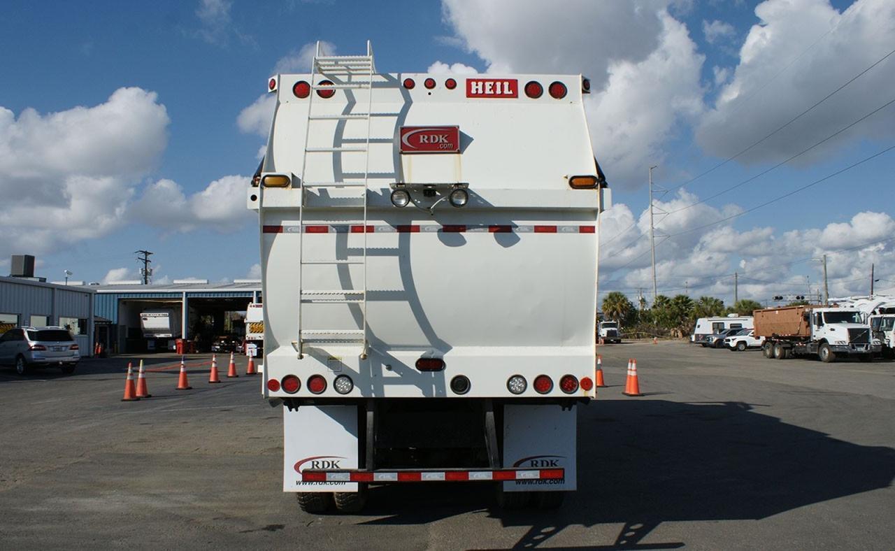 2011 Mack MRU613 40 Yard Heil Front Loader Garbage Truck Tampa FL