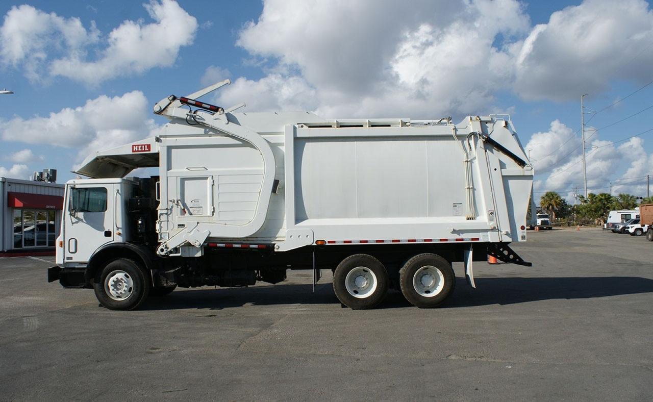 2011 Mack MRU613 40 Yard Heil Front Loader Garbage Truck Tampa FL