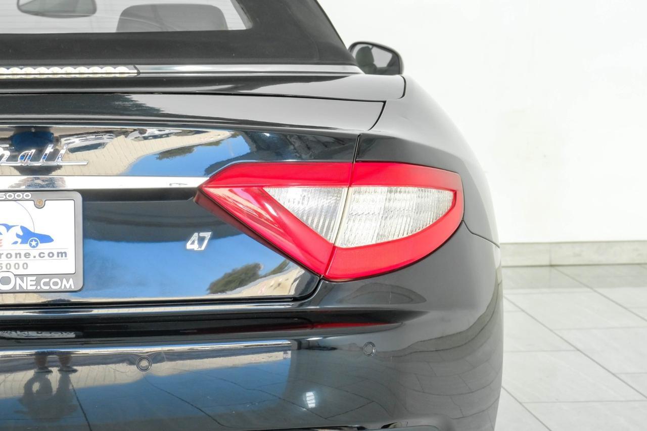 2011 Maserati GranTurismo Convertible NAVIGATION LEATHER HEATED SEATS FRONT AND REAR PARKING SENSORS P Carrollton TX