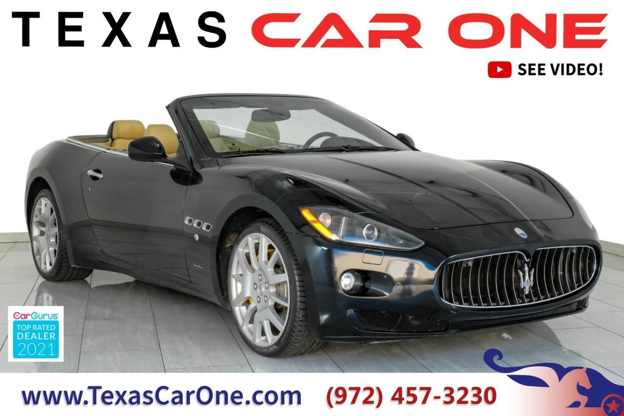 2011 Maserati GranTurismo Convertible NAVIGATION LEATHER HEATED SEATS FRONT AND REAR PARKING SENSORS P