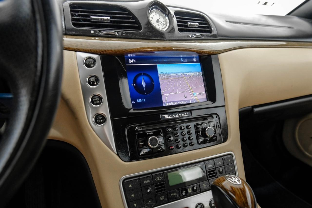 2011 Maserati GranTurismo Convertible NAVIGATION LEATHER HEATED SEATS FRONT AND REAR PARKING SENSORS P Carrollton TX