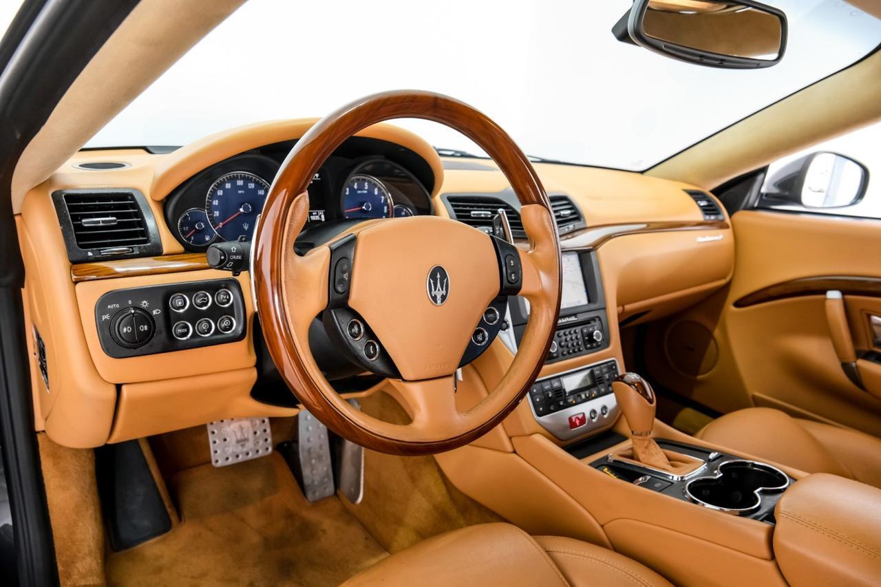 2011 Maserati GranTurismo S NAVIGATION LEATHER HEATED SEATS FRONT AND REAR PARKING SENSORS PADDLE SHIFTERS Carrollton TX