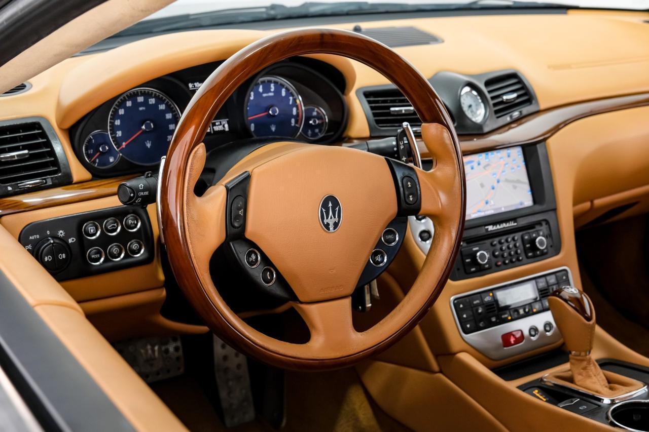 2011 Maserati GranTurismo S NAVIGATION LEATHER HEATED SEATS FRONT AND REAR PARKING SENSORS PADDLE SHIFTERS Carrollton TX
