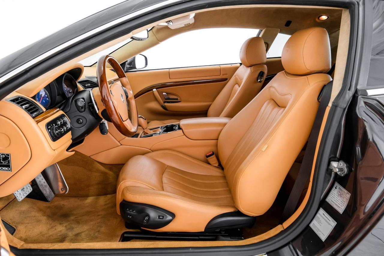 2011 Maserati GranTurismo S NAVIGATION LEATHER HEATED SEATS FRONT AND REAR PARKING SENSORS PADDLE SHIFTERS Carrollton TX