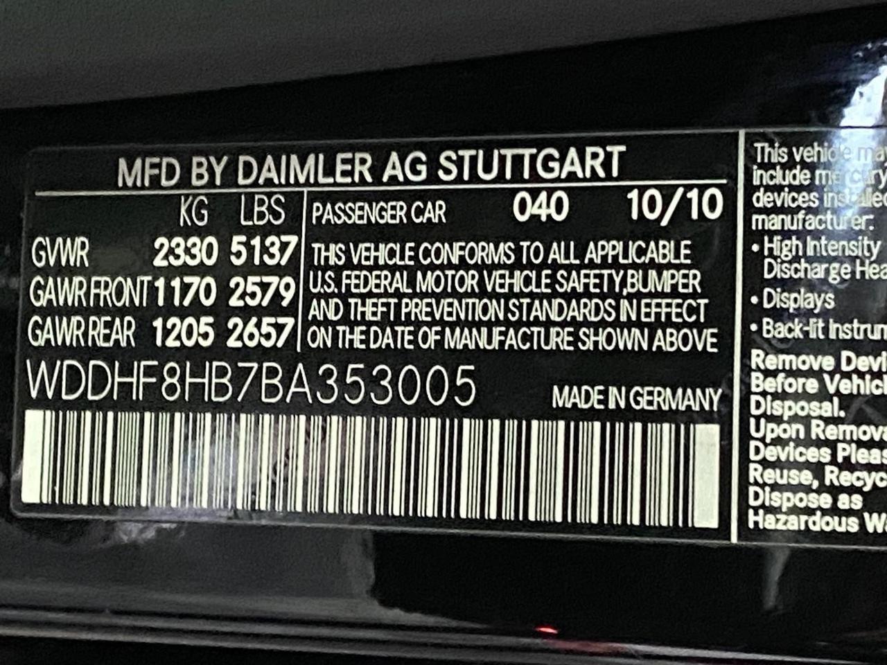 2011 Mercedes-Benz E-Class E 350 Luxury Richmond Hill NY