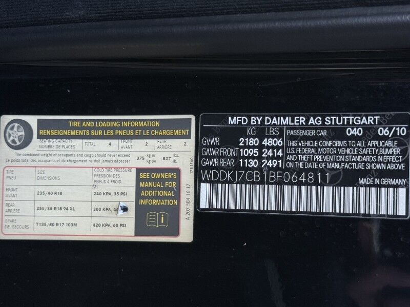 2011 Mercedes-Benz E-Class E 550 Coupe Arlington VA