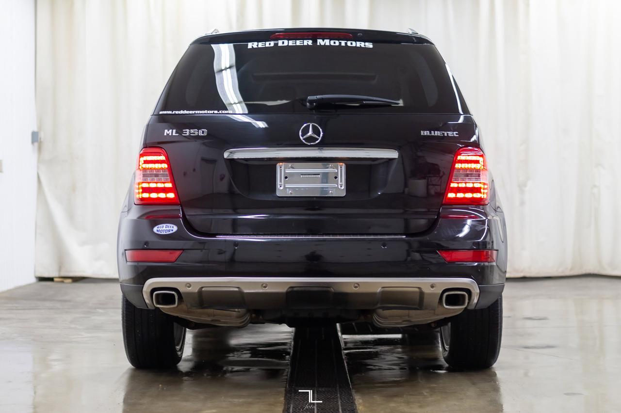 2011 Mercedes-Benz ML 350 4Matic BlueTec Diesel Leather Roof Nav Red Deer AB