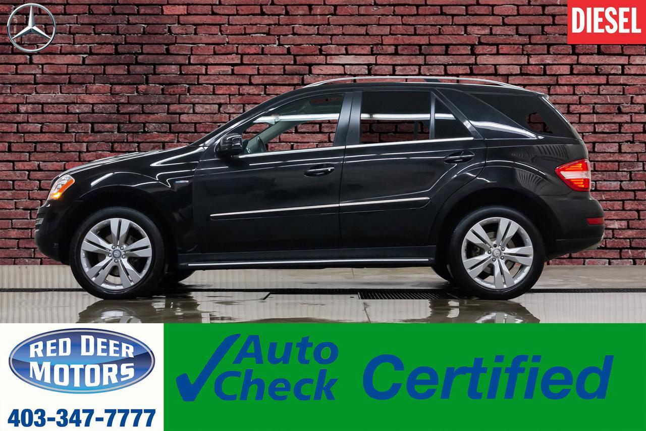2011 Mercedes-Benz ML 350 4Matic BlueTec Diesel Leather Roof Nav Red Deer AB