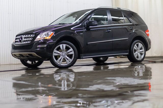 2011 Mercedes-Benz ML 350 4Matic BlueTec Diesel Leather Roof Nav Red Deer AB
