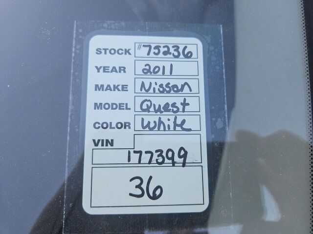 2011 Nissan Quest 3.5 LE Jacksonville FL