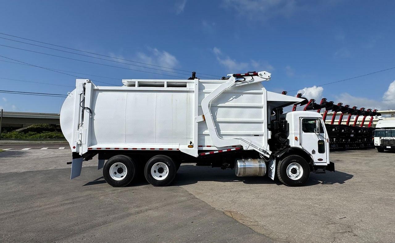 2011 Peterbilt 320 40 yard EZ Pack Front Loader Garbage Truck Tampa FL