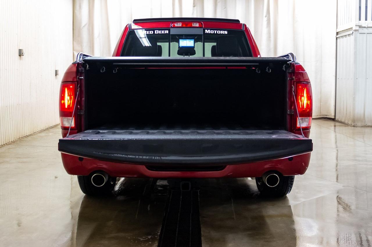 2011 Ram 1500 4X4 Crew Cab Sport Leather Roof Nav Red Deer AB