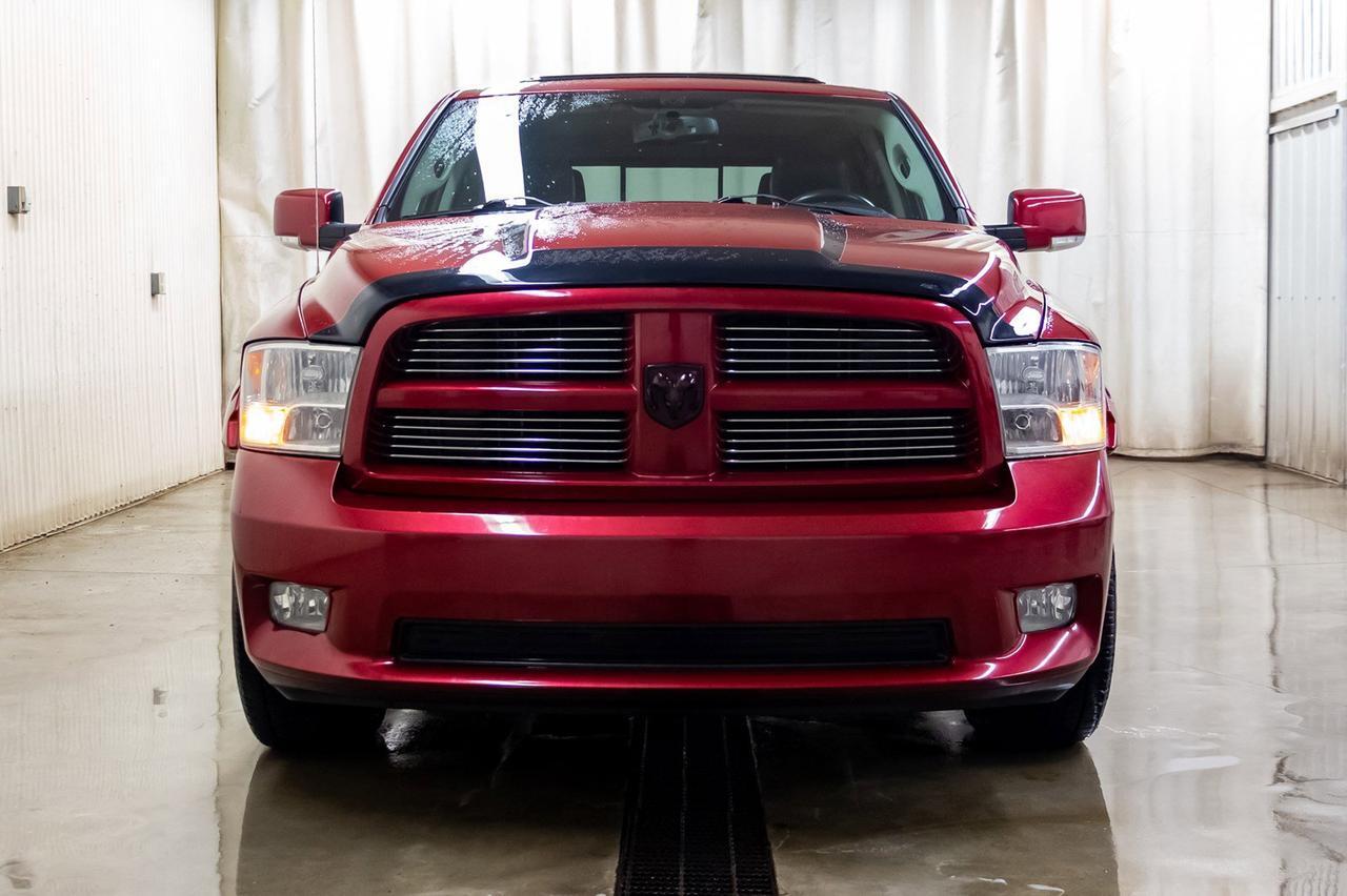 2011 Ram 1500 4X4 Crew Cab Sport Leather Roof Nav Red Deer AB