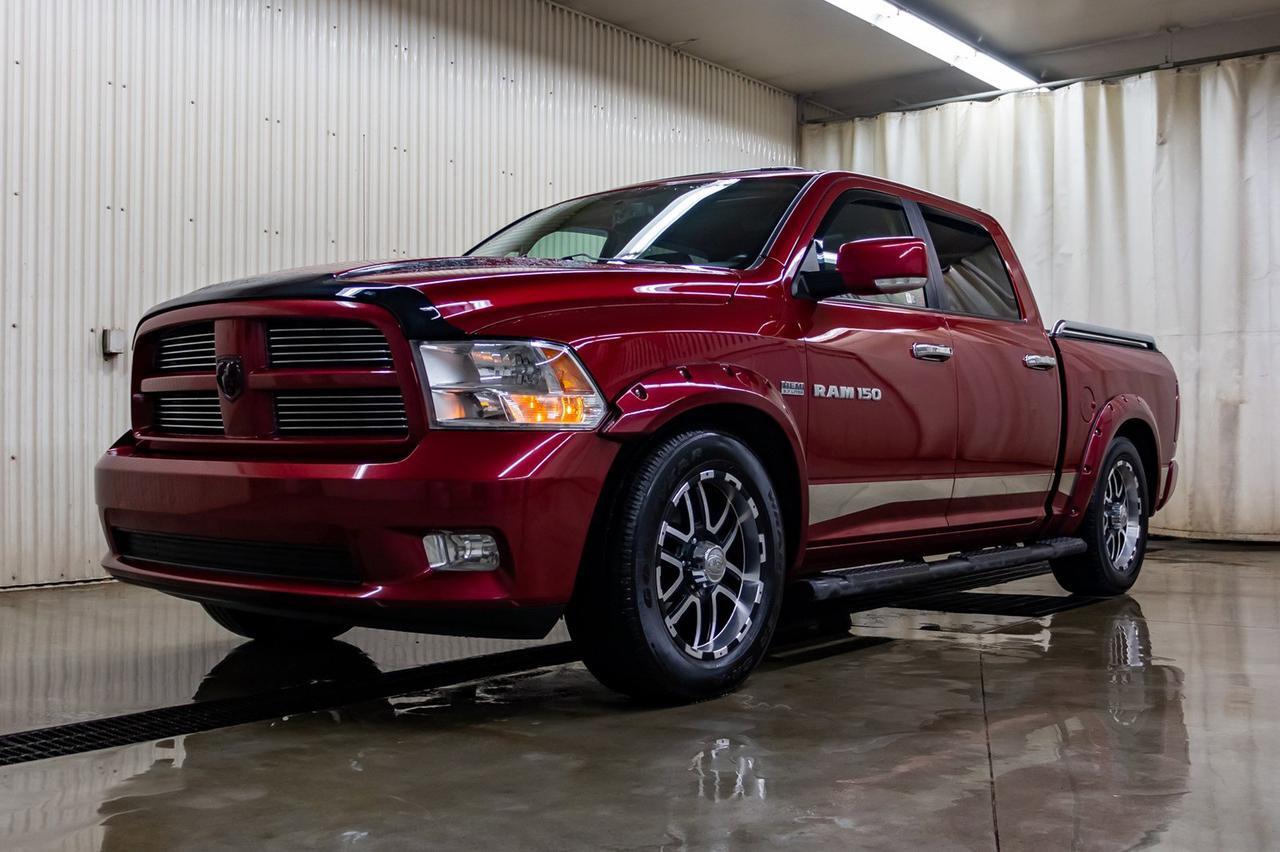 2011 Ram 1500 4X4 Crew Cab Sport Leather Roof Nav Red Deer AB