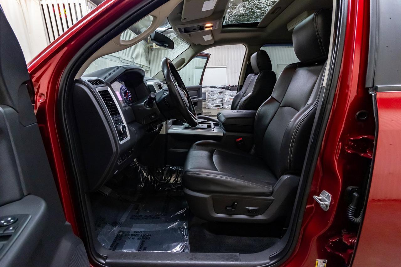 2011 Ram 1500 4X4 Crew Cab Sport Leather Roof Nav Red Deer AB