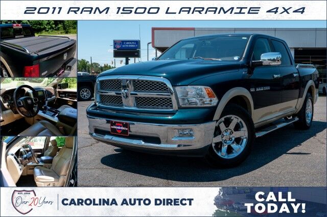 2011 Ram 1500 Laramie 4X4 / 5.7L V8 / Heated & Cooled Seats! High Point NC