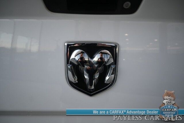 2011 Ram 1500 ST / 4X4 / Extended Cab / 5.7L V8 / Premium Cloth Seats / Power Windows, Mirrors, & Locks / Aux Input / Front Bench / Seats 6 / Block Heater / Tow Pkg / Only 22K Miles / 1-Owner Anchorage AK