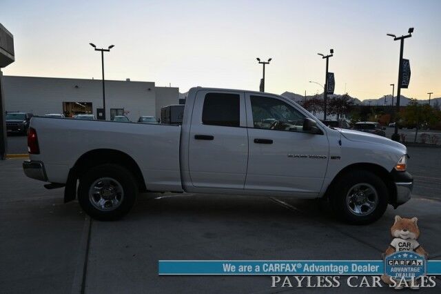 2011 Ram 1500 ST / 4X4 / Extended Cab / 5.7L V8 / Premium Cloth Seats / Power Windows, Mirrors, & Locks / Aux Input / Front Bench / Seats 6 / Block Heater / Tow Pkg / Only 22K Miles / 1-Owner Anchorage AK