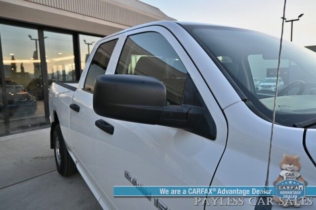 2011 Ram 1500 ST / 4X4 / Extended Cab / 5.7L V8 / Premium Cloth Seats / Power Windows, Mirrors, & Locks / Aux Input / Front Bench / Seats 6 / Block Heater / Tow Pkg / Only 22K Miles / 1-Owner Anchorage AK