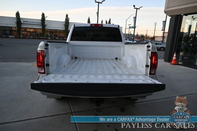 2011 Ram 1500 ST / 4X4 / Extended Cab / 5.7L V8 / Premium Cloth Seats / Power Windows, Mirrors, & Locks / Aux Input / Front Bench / Seats 6 / Block Heater / Tow Pkg / Only 22K Miles / 1-Owner Anchorage AK