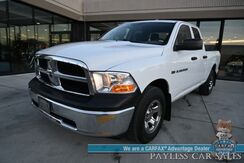 2011_Ram_1500_ST / 4X4 / Extended Cab / 5.7L V8 / Premium Cloth Seats / Power Windows, Mirrors, & Locks / Aux Input / Front Bench / Seats 6 / Block Heater / Tow Pkg / Only 22K Miles / 1-Owner_ Anchorage AK