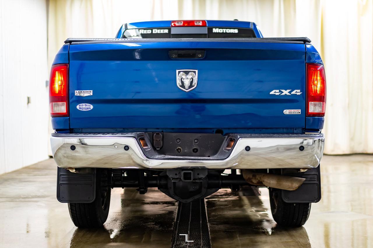 2011 Ram 2500 4x4 Crew Cab Laramie Diesel Leather Roof Nav Red Deer AB