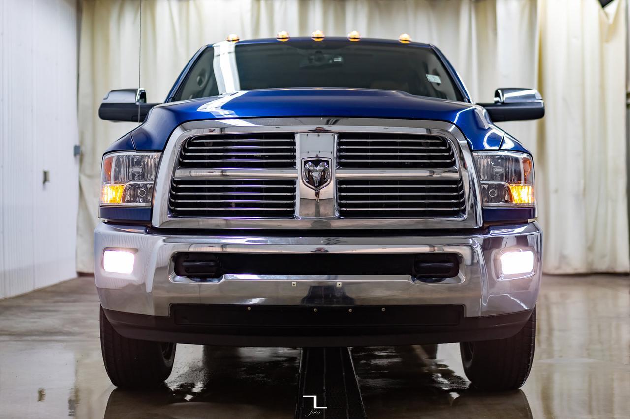 2011 Ram 2500 4x4 Crew Cab Laramie Diesel Leather Roof Nav Red Deer AB