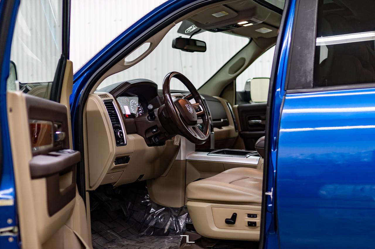 2011 Ram 2500 4x4 Crew Cab Laramie Diesel Leather Roof Nav Red Deer AB