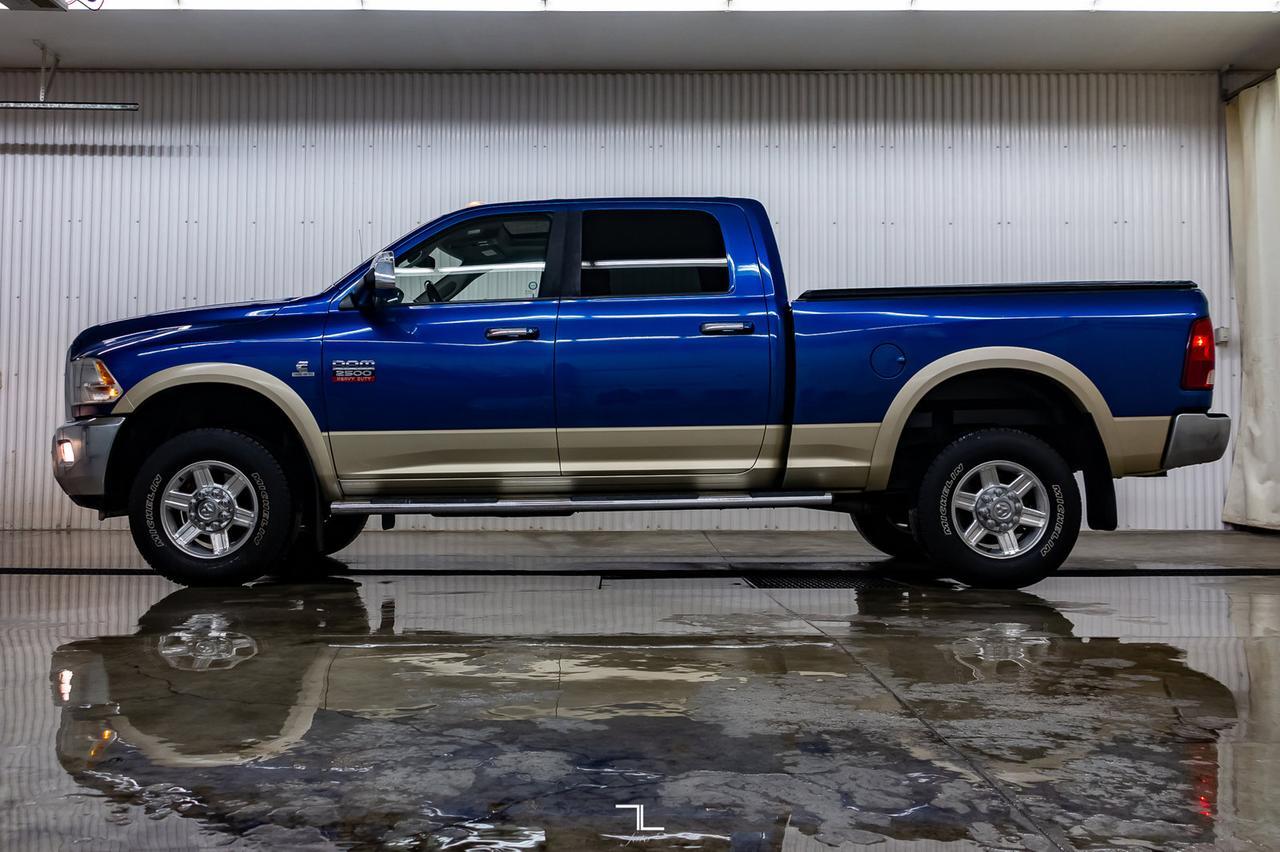 2011 Ram 2500 4x4 Crew Cab Laramie Diesel Leather Roof Nav Red Deer AB
