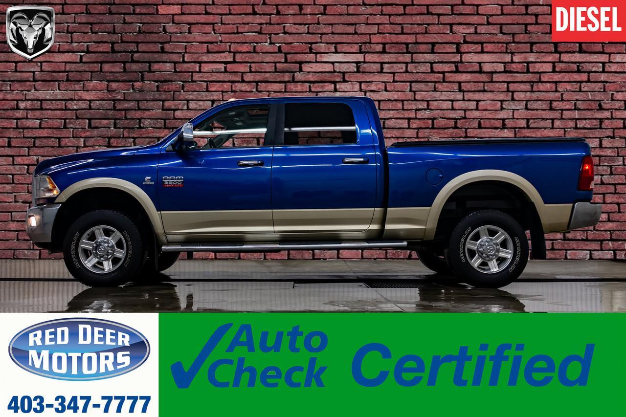2011 Ram 2500 4x4 Crew Cab Laramie Diesel Leather Roof Nav