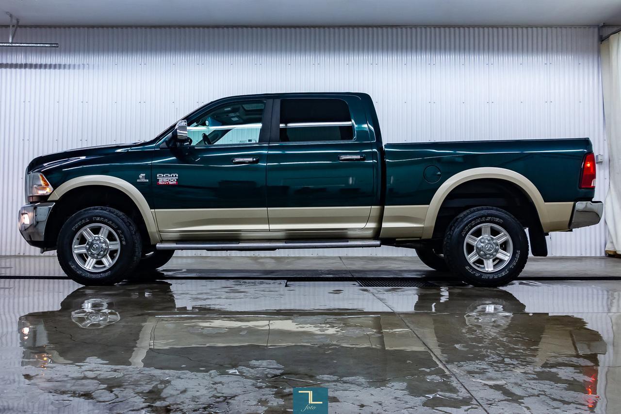 2011 Ram 2500 4x4 Crew Cab Laramie Diesel Leather Roof Nav Red Deer AB