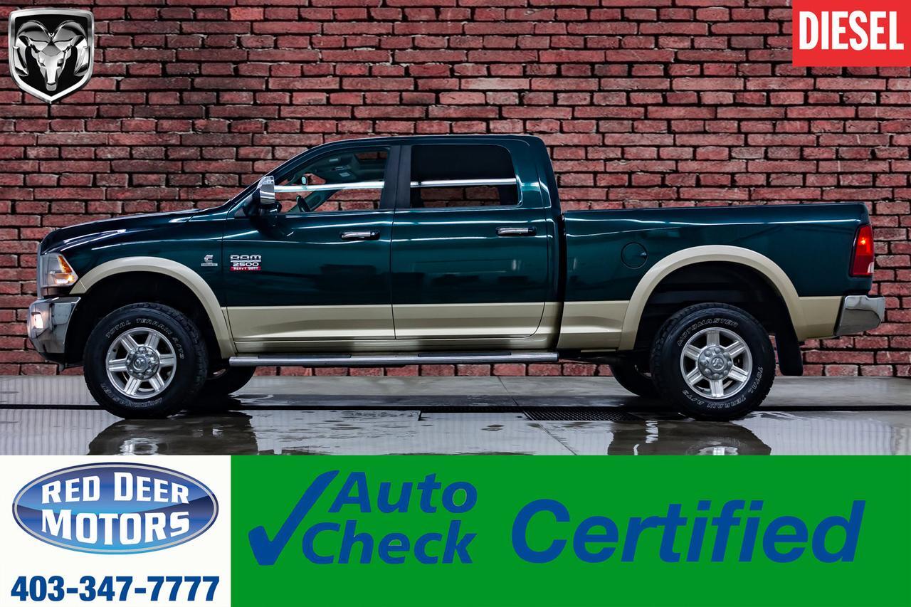 2011 Ram 2500 4x4 Crew Cab Laramie Diesel Leather Roof Nav