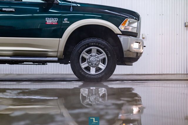 2011 Ram 2500 4x4 Crew Cab Laramie Diesel Leather Roof Nav Red Deer AB