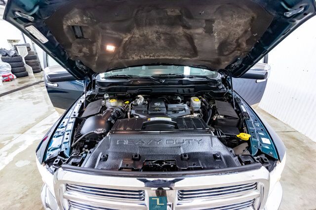 2011 Ram 2500 4x4 Crew Cab Laramie Diesel Leather Roof Nav Red Deer AB