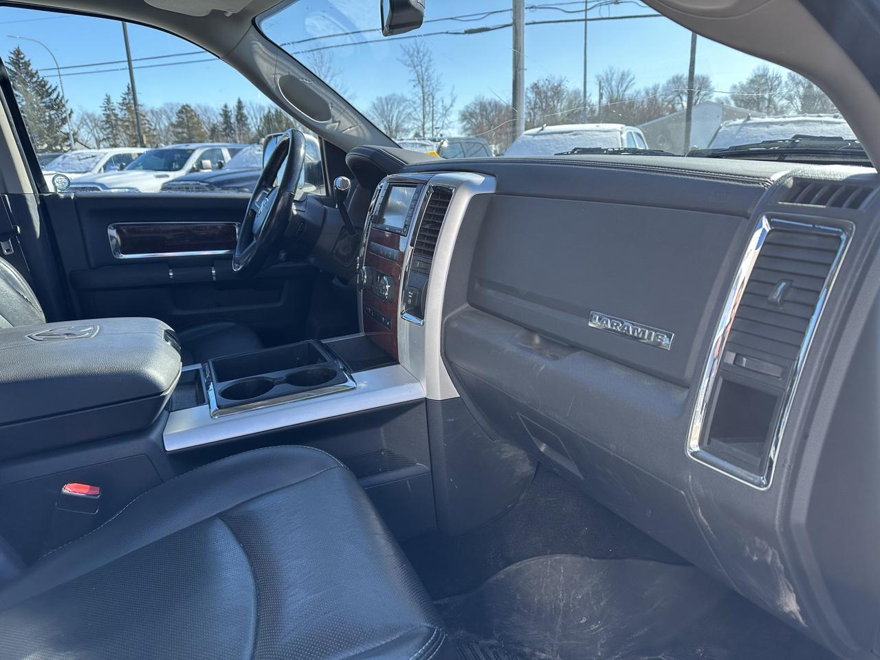 2011 Ram 2500 Laramie | Leather | Heated & Vented Seats | Sun Roof | Fuel Wheels | Nav | Alpine Audio Redwater AB