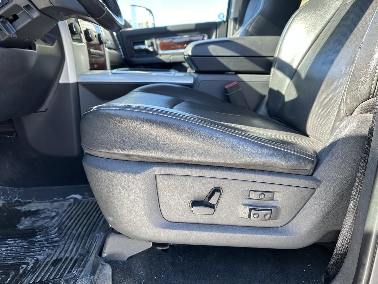 2011 Ram 2500 Laramie | Leather | Heated & Vented Seats | Sun Roof | Fuel Wheels | Nav | Alpine Audio Redwater AB