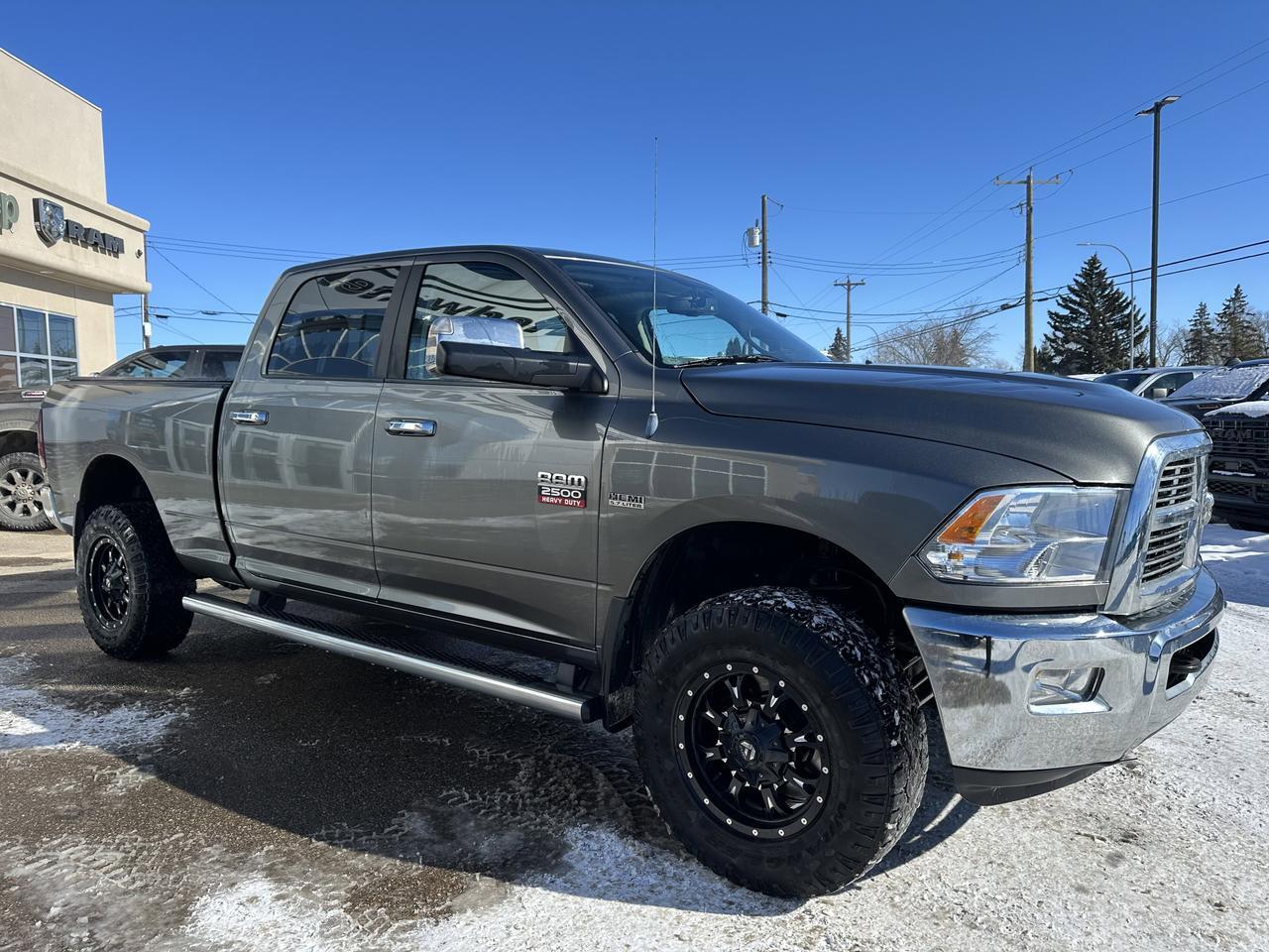 2011 Ram 2500 Laramie | Leather | Heated & Vented Seats | Sun Roof | Fuel Wheels | Nav | Alpine Audio Redwater AB