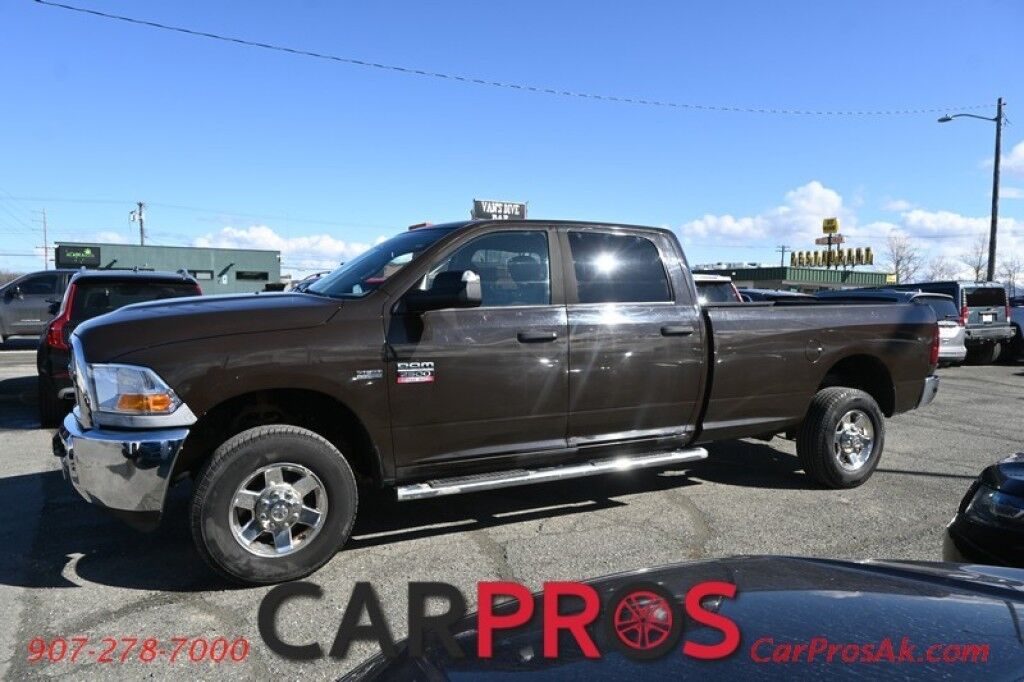 2011 Ram 2500HD SLT - 4X4 - Crew Cab - Auto Start - 5.7L HEMI - Luxury Group - Power Locks, Windows & Mirrors - Fixed Running Boards - Bluetooth - Back Up Camera - Rear Park Assist - Bedliner - Long Bed - Tow Pkg - Low Miles - 1 Owner Anchorage AK