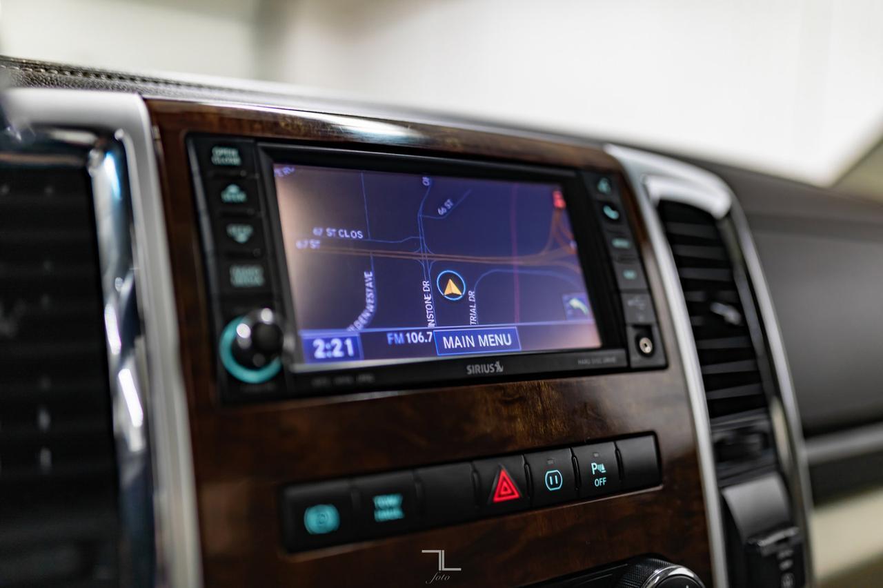 2011 Ram 3500 4x4 Crew Cab Laramie Diesel Leather Roof Nav Red Deer AB