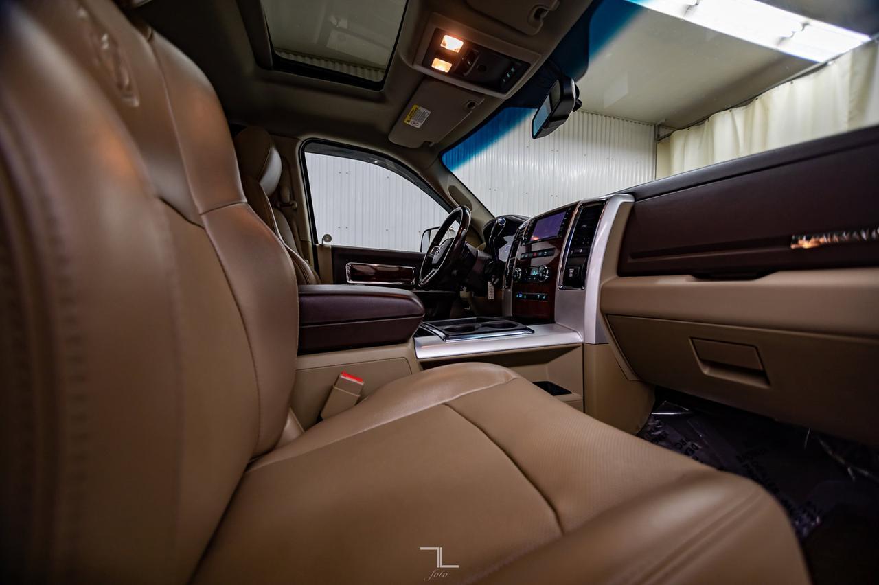 2011 Ram 3500 4x4 Crew Cab Laramie Diesel Leather Roof Nav Red Deer AB