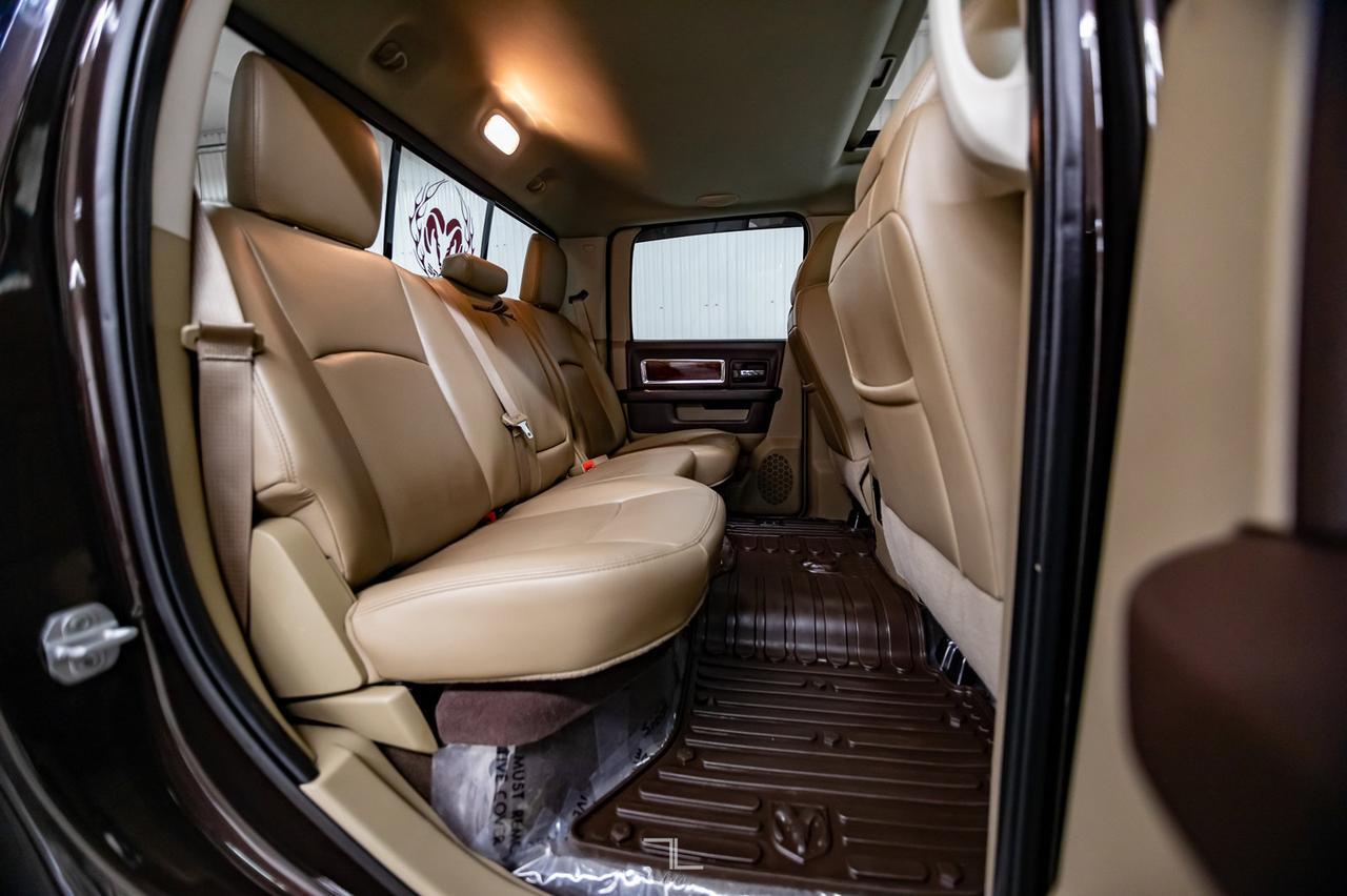 2011 Ram 3500 4x4 Crew Cab Laramie Diesel Leather Roof Nav Red Deer AB