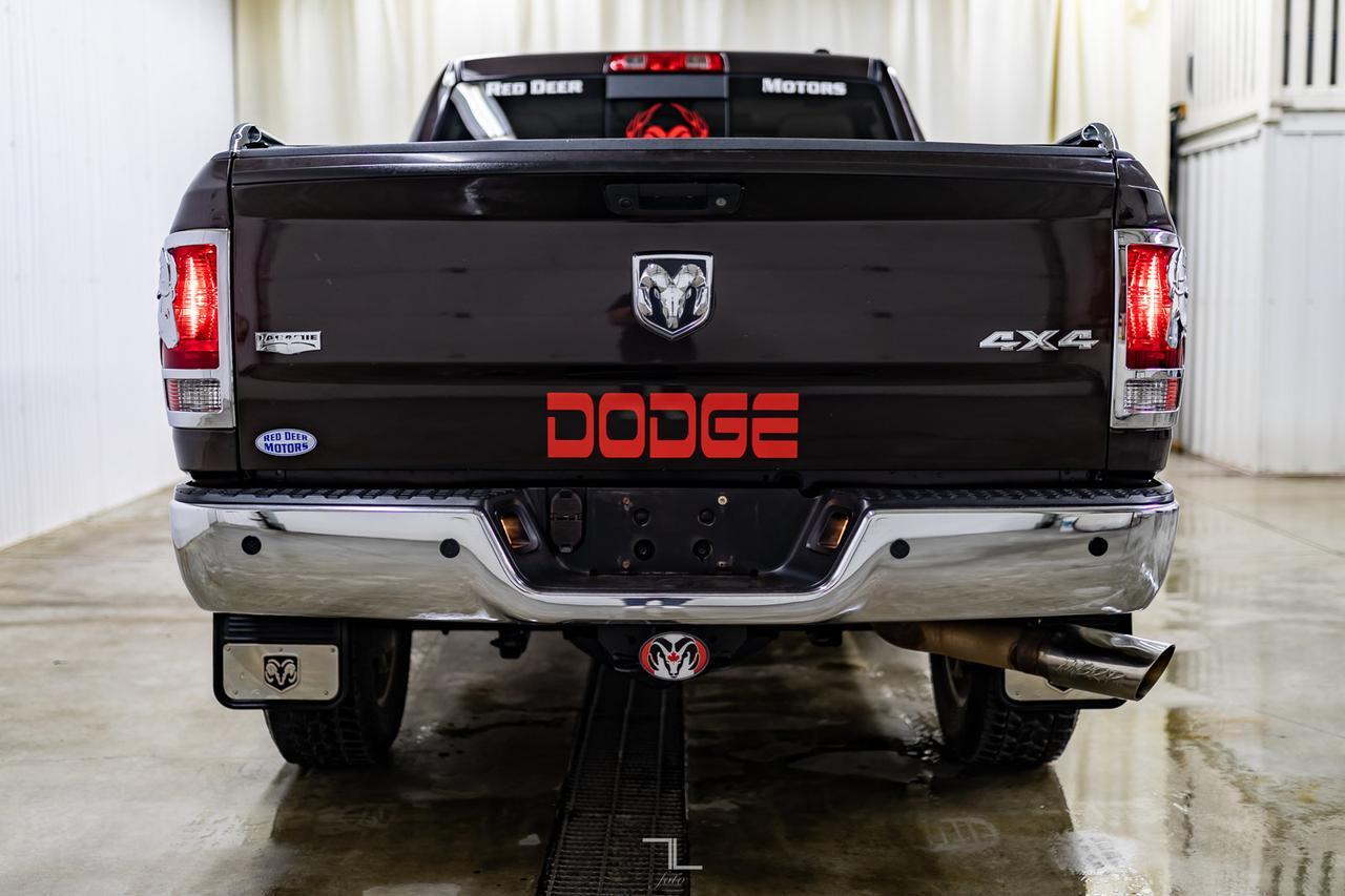 2011 Ram 3500 4x4 Crew Cab Laramie Diesel Leather Roof Nav Red Deer AB