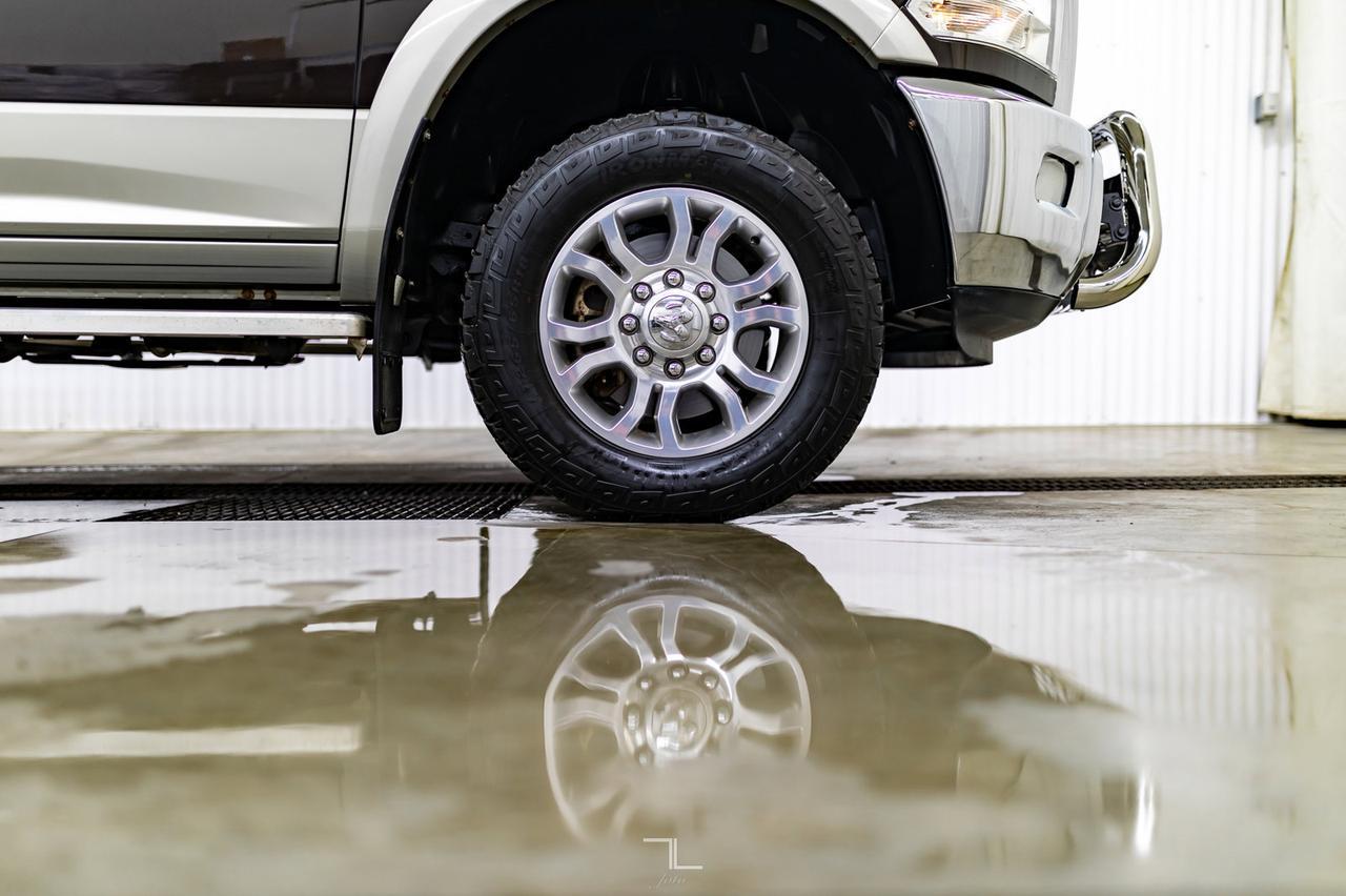 2011 Ram 3500 4x4 Crew Cab Laramie Diesel Leather Roof Nav Red Deer AB